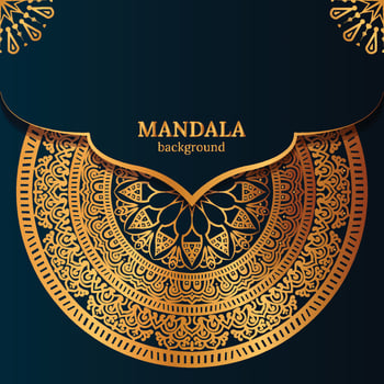 Luxury mandala background with golden arabesque pattern arabic islamic east style.decorative mandala for print, poster, cover, brochure, flyer, banner vector
