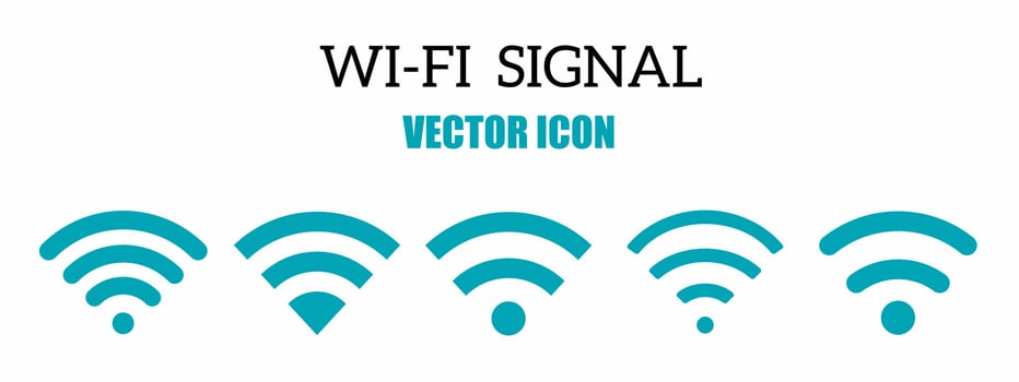 Wifi signal  icon vector illustration. Stock vector.
