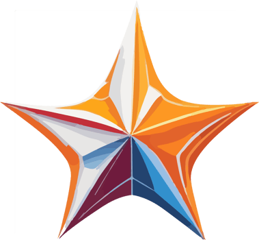 Abstract Colorful Star Logo png