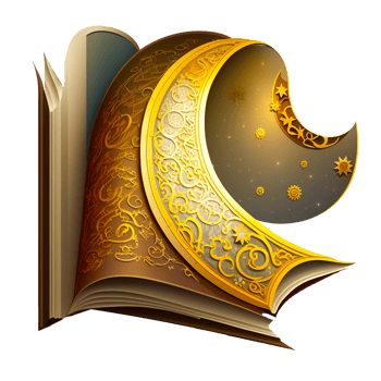 Ramadan Kareem Quran with moon free illustration png