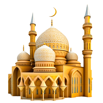 beautiful mosque illustration png