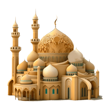 beautiful mosque free illustration png