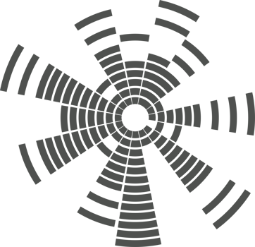 Abstract circular equalizer. Round audio eq soundwaves. Graphic abstract frame png
