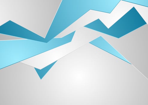 Blue grey abstract corporate minimal background vector