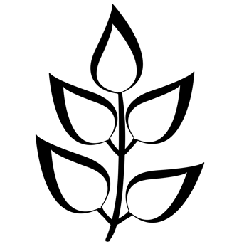 black and white leaves png