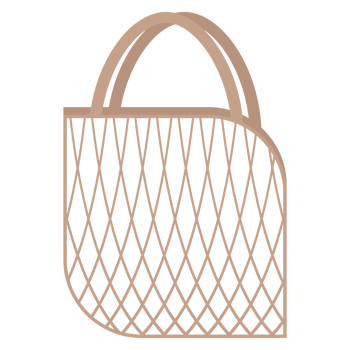 Net Bag Organic Mesh Cotton Rope Environmental Protection Eco-Friendly Reusable Eco Shopping Tote Bags png