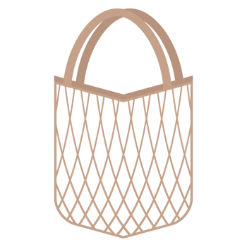 Net Bag Organic Mesh Cotton Rope Environmental Protection Eco-Friendly Reusable Eco Shopping Tote Bags png