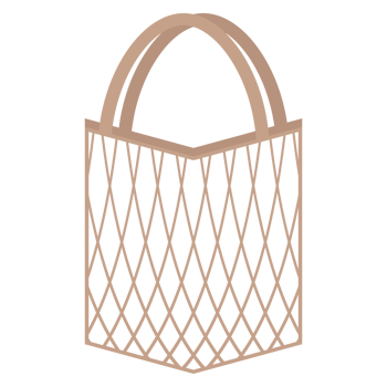 Net Bag Organic Mesh Cotton Rope Environmental Protection Eco-Friendly Reusable Eco Shopping Tote Bags png