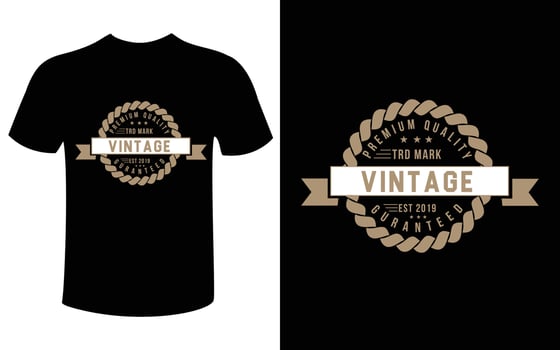 typography t-shirt design vector
