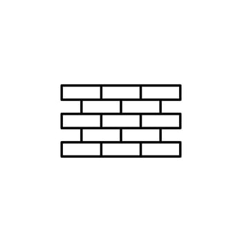wall vector icon illustration
