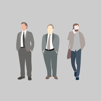 Men vector illustration