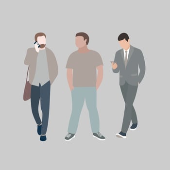 Man vector illustration