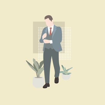 Man vector illustration