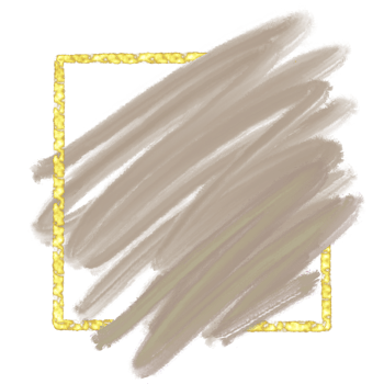 Abstract Gray Square Watercolor Splash Paint Stain Background Circle With Golden Frame, png