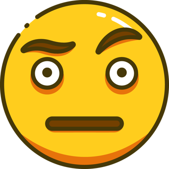 Cute Emoji with Line Style png