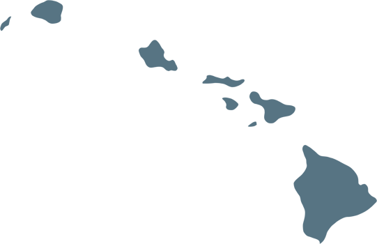 doodle freehand drawing of hawaii island map. png