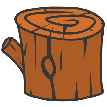 Log Camp Illustration png