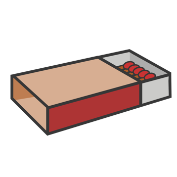 Matches Camp Illustration png