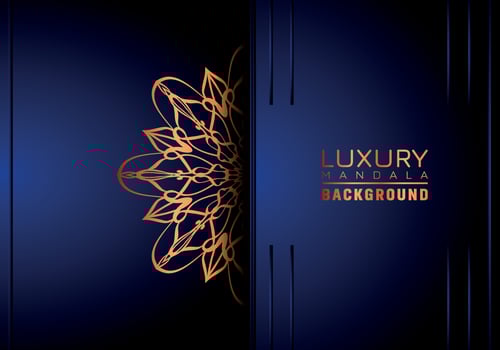 Luxury mandala background ornamental, arabesque style With Golden Arabesque Pattern Style. Decorative Mandala Ornament For Print, Brochure, Banner, Cover, Poster, Invitation Card vector