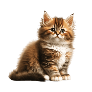 Cat In Transparent Background. png
