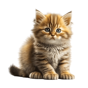 Cat In Transparent Background. png
