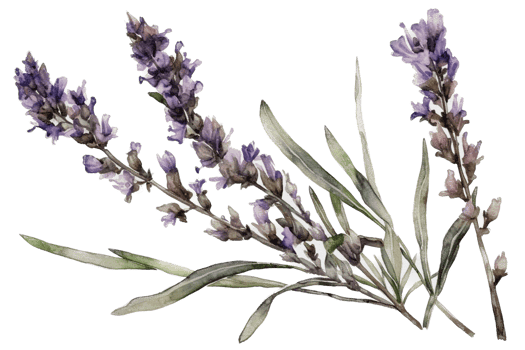 Flower with leaf watercolor AI Generate png