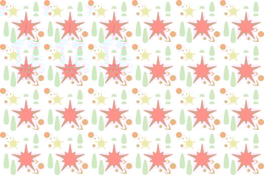Abstract Geometric Boho Pattern, featuring natural shapes in a minimalistic Nordic style, clean lines and geometric shapes. perfect for creating minimalist prints, textiles, and wallpapers vector