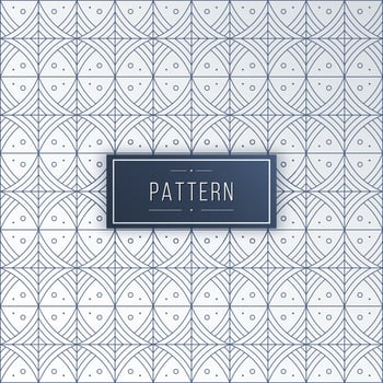 Abstract geometric pattern with square curved lines vector