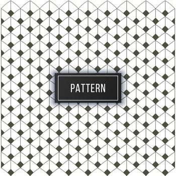 Seamless Islamic Geometric pattern with Square and Rectangular Shapes vector