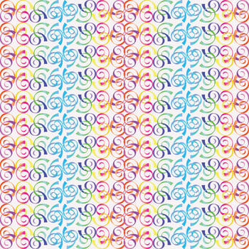 Luxe Rounded Patterns vector