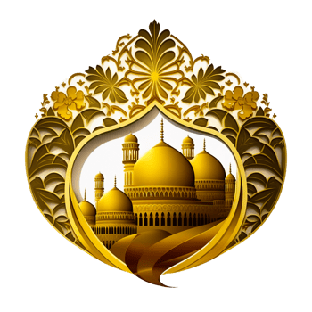golden mosque free illustration png