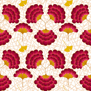 Seamless Colorful flowers motifs, African Wax Print fabric, Afro Ethnic handmade ornament for your design, tribal geometric elements. Vector texture, Africa floral textile Ankara fashion design