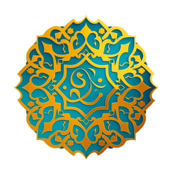 Arabic Islamic design transparent png
