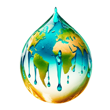 Global warming 3d concept png