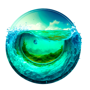water circle transparent png