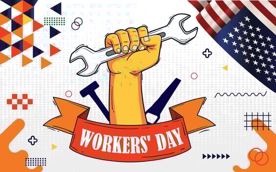 International Workers' Day, Labor day special vector background