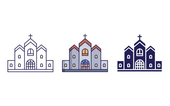 Church  vector icon