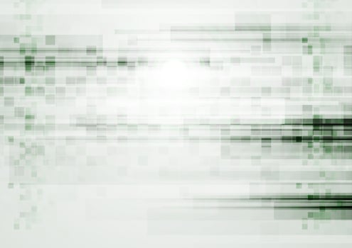 Light green grunge tech vector background