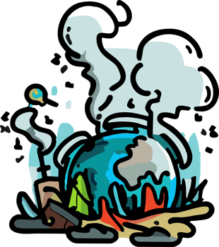 environment pollution png graphic clipart design
