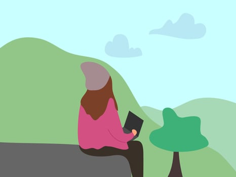 flat design travel vector illustration