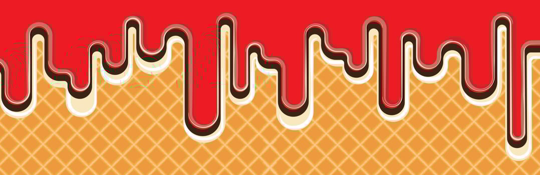 waffle vector background vector illustration