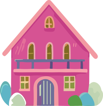 Hand Drawn Houses, Delightfully Detailed png