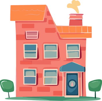 Home is Where the Heart Is, Cute House Drawings png
