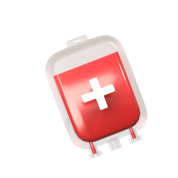 3d icon red blood png