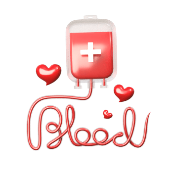 3d icon red blood png