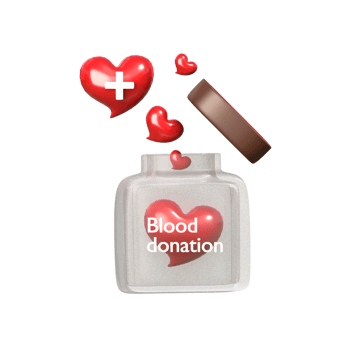 3d icon red blood png