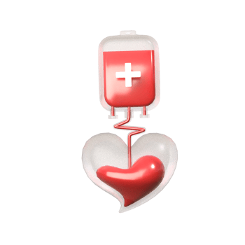 3d icon red blood png