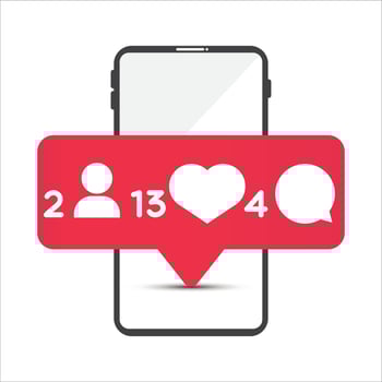 like, comment, subscribe icon, vector, illustration, symbol vector