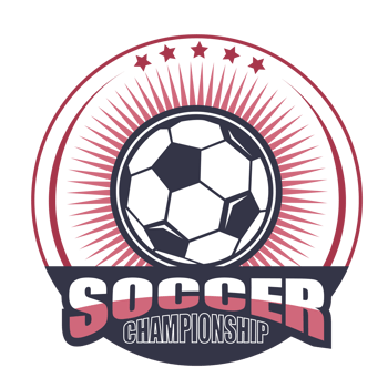 Logo of soccer.It's Soccer attack concept png