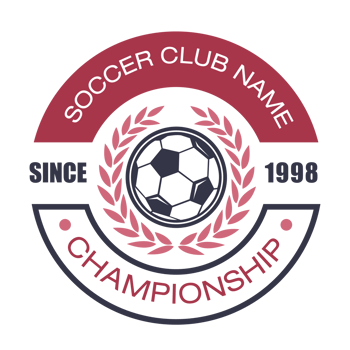 Label of soccer.It's Soccer winner concept png